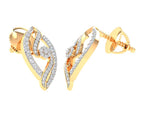 Load image into Gallery viewer, Swirls Fully Encrusted in Diamond Earrings - 1687366882