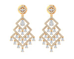 Load image into Gallery viewer, Chandelier Diamond Earrings - 1687367132