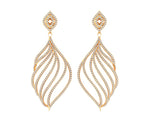 Load image into Gallery viewer, Wavy Artistic Earrings - 1687367129
