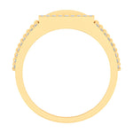 Load image into Gallery viewer, Curved Center & Textured Band Ring - 1687361868