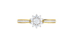 Load image into Gallery viewer, Sunflower Diamond Ring - 1687367374