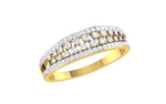 Load image into Gallery viewer, Beautiful Adjacent Diamond Ring - 1687367356