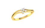 Load image into Gallery viewer, Frost Gold & Diamond Ring - 1687367456
