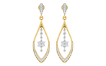 Load image into Gallery viewer, Modern Oval Shaped with Star Pendulum Danglers -1687366995