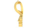 Load image into Gallery viewer, Elegent loop Pendent with Diamond Eencrusted Ends - 1687366048