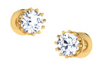 Load image into Gallery viewer, Evergreen Diamond Studs - 1687367008
