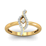 Load image into Gallery viewer, Overlapping Diamond Ring - 1687447357