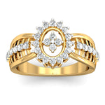 Load image into Gallery viewer, 14K Yellow Gold Diamond Ring - 1687447544