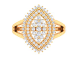 Load image into Gallery viewer, 14K Yellow Gold Diamond Ring - 1687361853