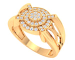 Load image into Gallery viewer, Gold Multi-Tired Diamond Ring - 1687447516
