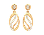 Load image into Gallery viewer, Oval shaped Earrings - 1687447781