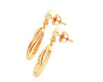 Load image into Gallery viewer, Oval shaped Earrings - 1687447781