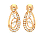 Load image into Gallery viewer, Artistic Diamond Earrings - 1687367142