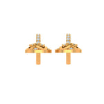 Load image into Gallery viewer, Abstract Sparkling Earrings - 1687367110
