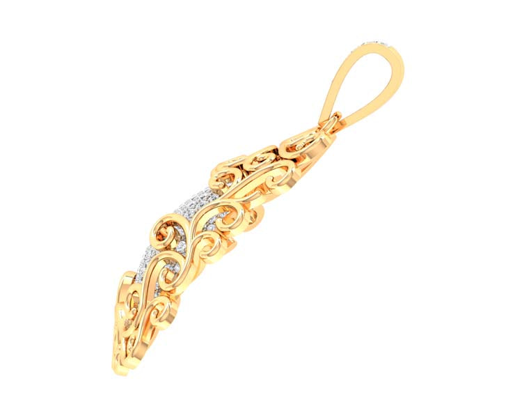 Detailed Frame Earrings with Oval Center - 1687366075