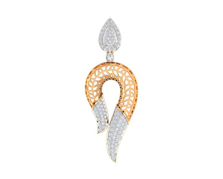 14k Contemporary & Stylish Pendent - 1687366079