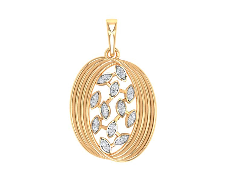 Modern Multi Layered Round Pendent - 1687447794