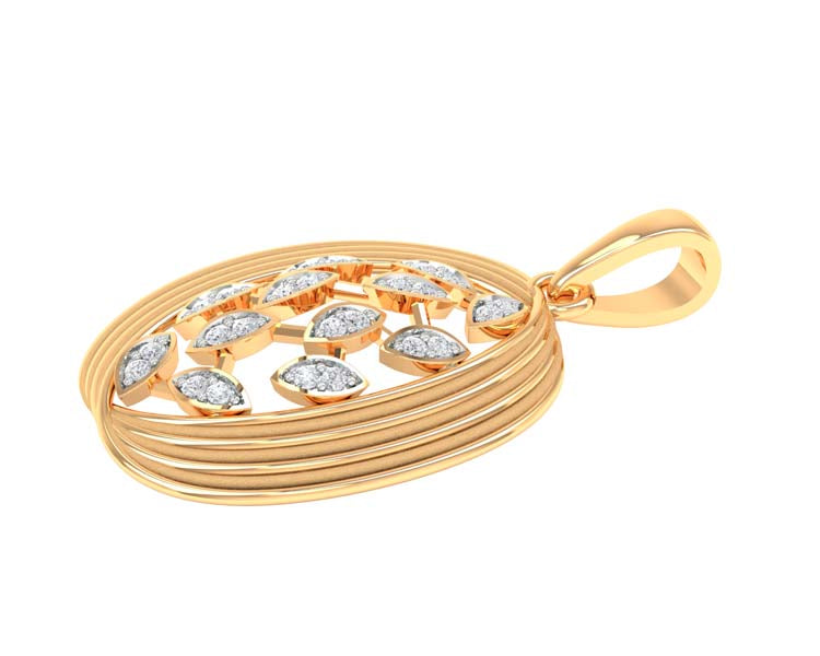 Modern Multi Layered Round Pendent - 1687447794