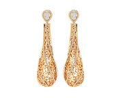 Stunning Gold & Diamond Earring - 1687367134