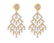 Chandelier Diamond Earrings - 1687367132