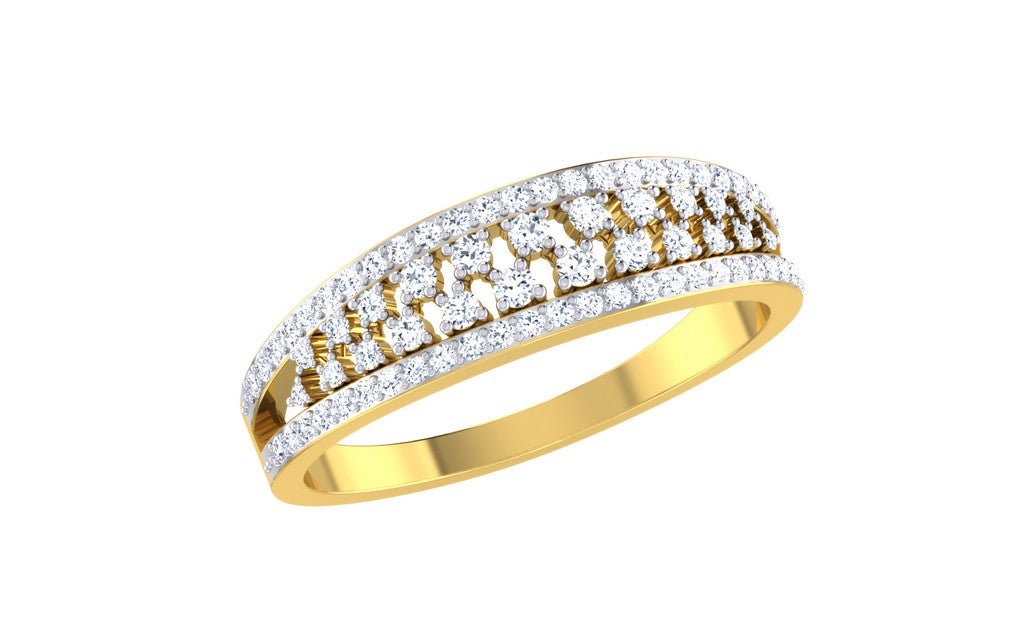 Beautiful Adjacent Diamond Ring - 1687367356