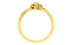 Load image into Gallery viewer, Wavy Shaped Band Flowery Diamond Ring - 1687367450
