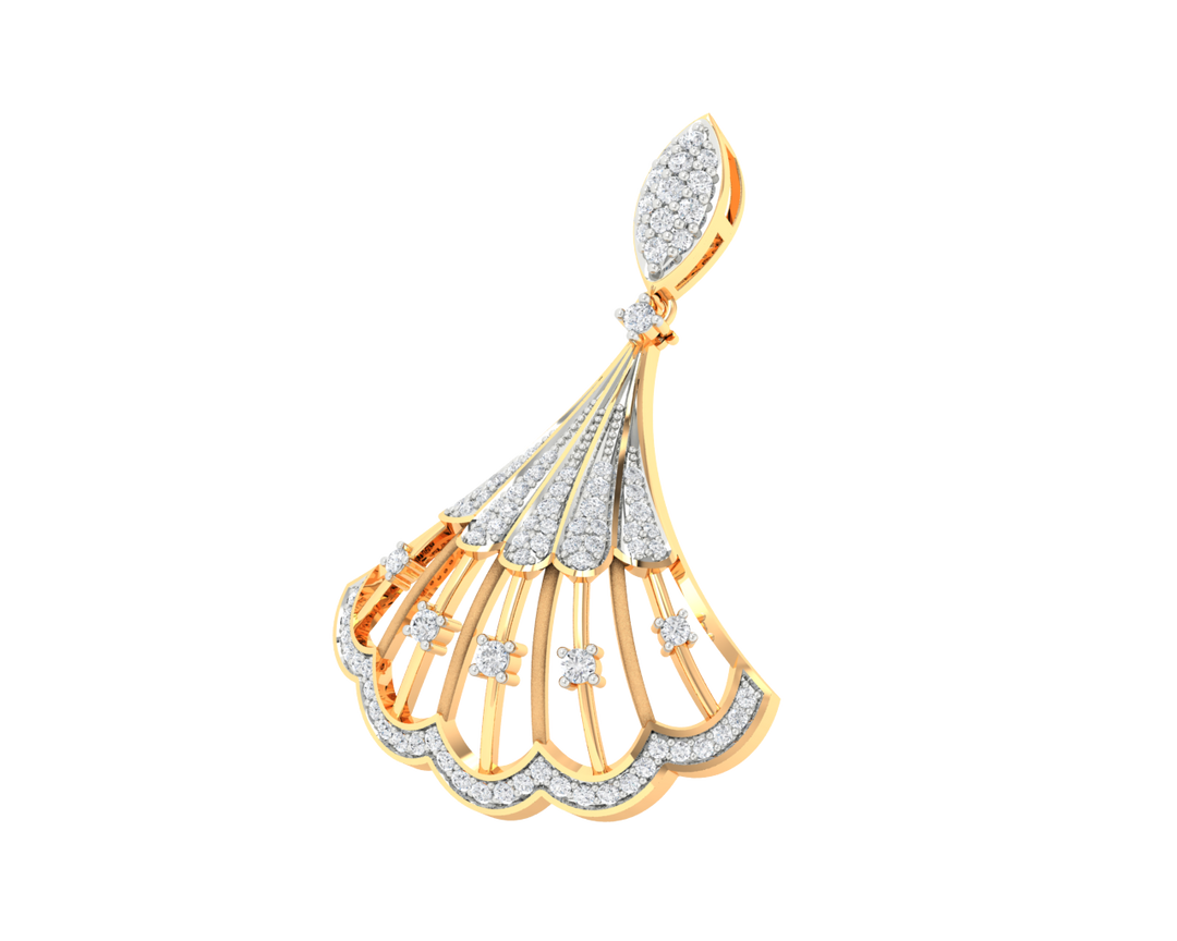 Sea Shell Inspired Earrings - 1687366071