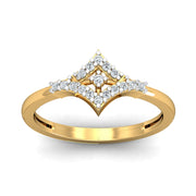 Diamond Shaped Diamond Ring - 1687447373