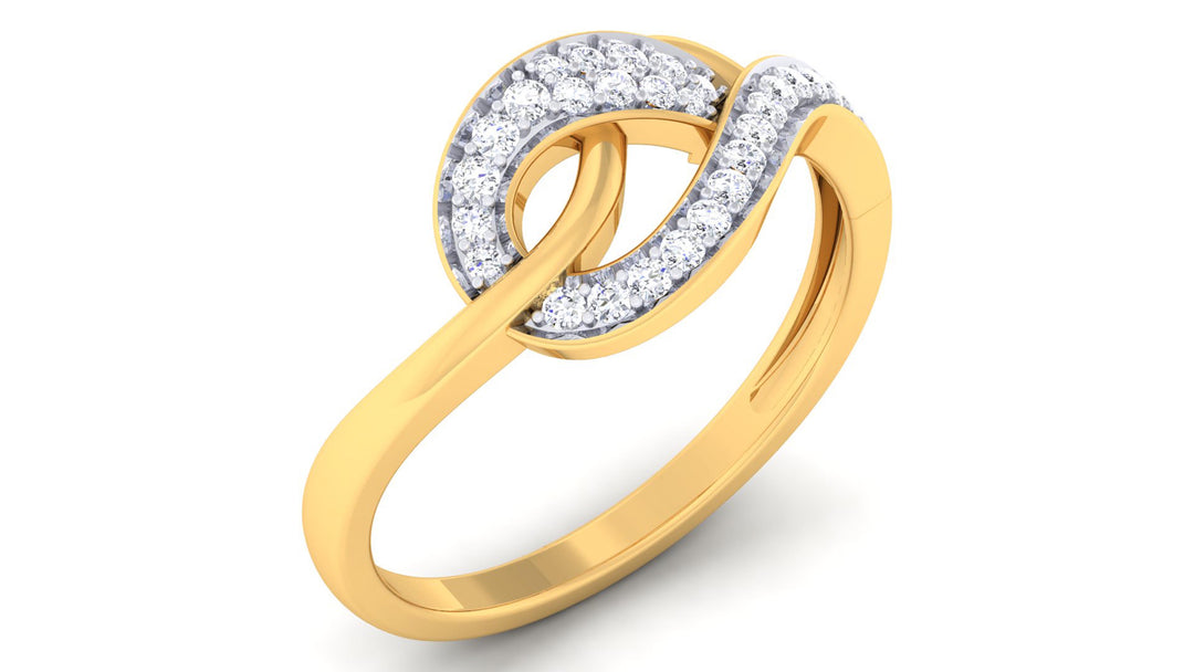 Loop of Diamonds Ring - 1687447522