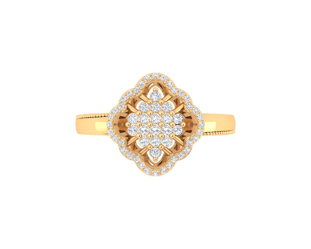 Diamond Cluster Ring - 1687361860