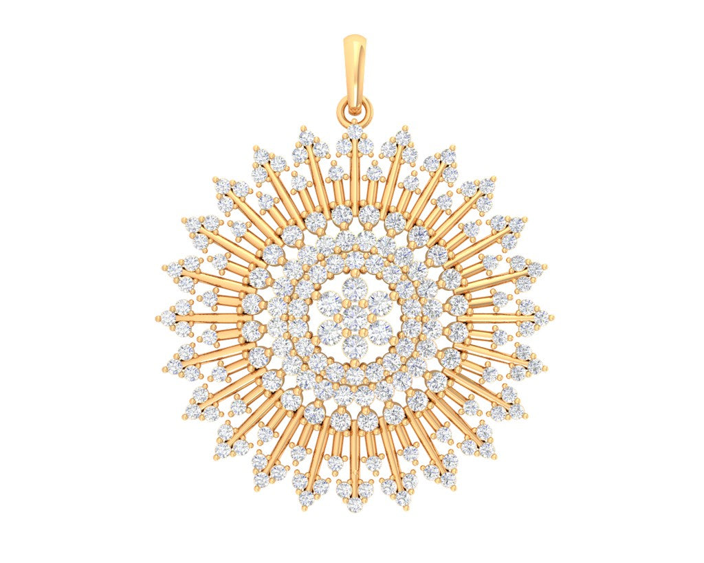 Radiating Sun Pendent - 1687362374