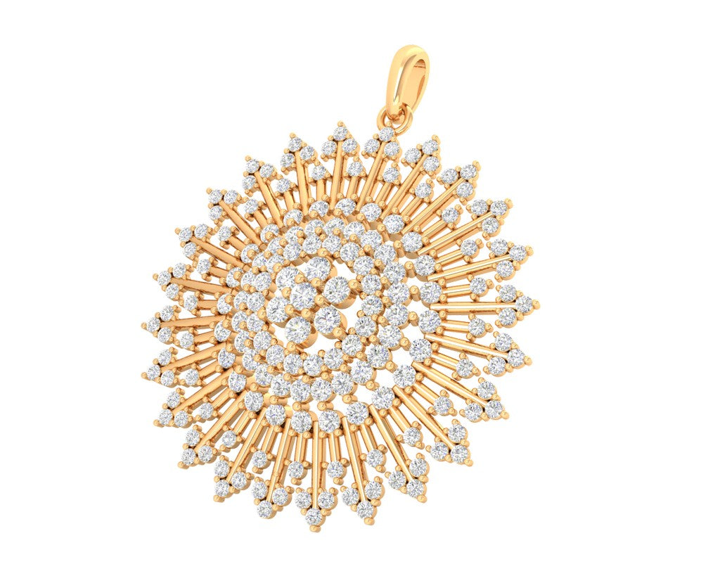 Radiating Sun Pendent - 1687362374