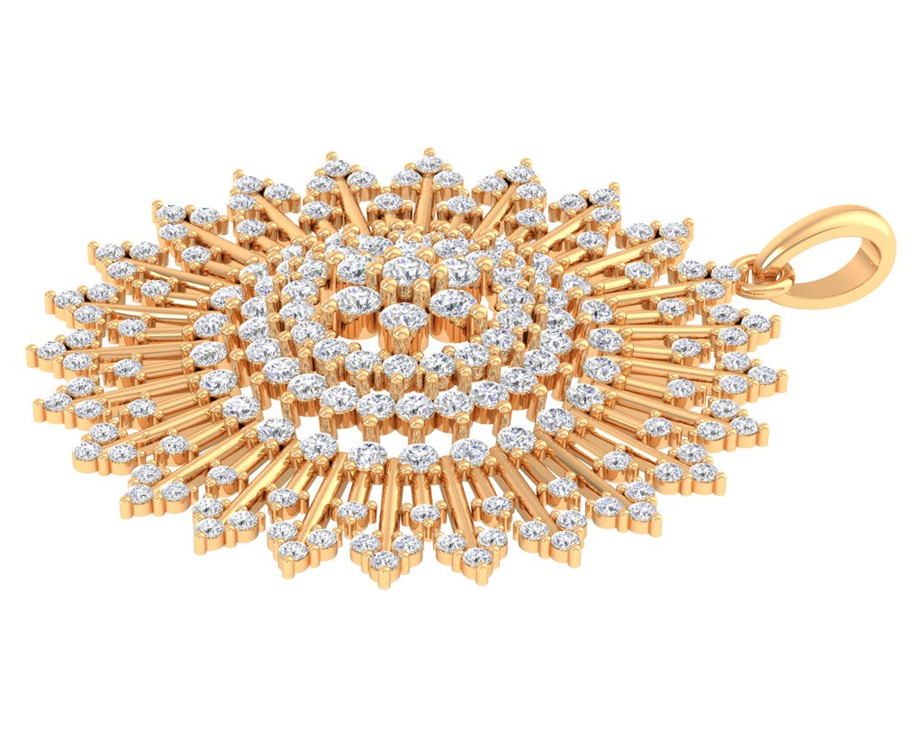 Radiating Sun Pendent - 1687362374