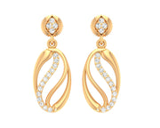 Oval shaped Earrings - 1687447781